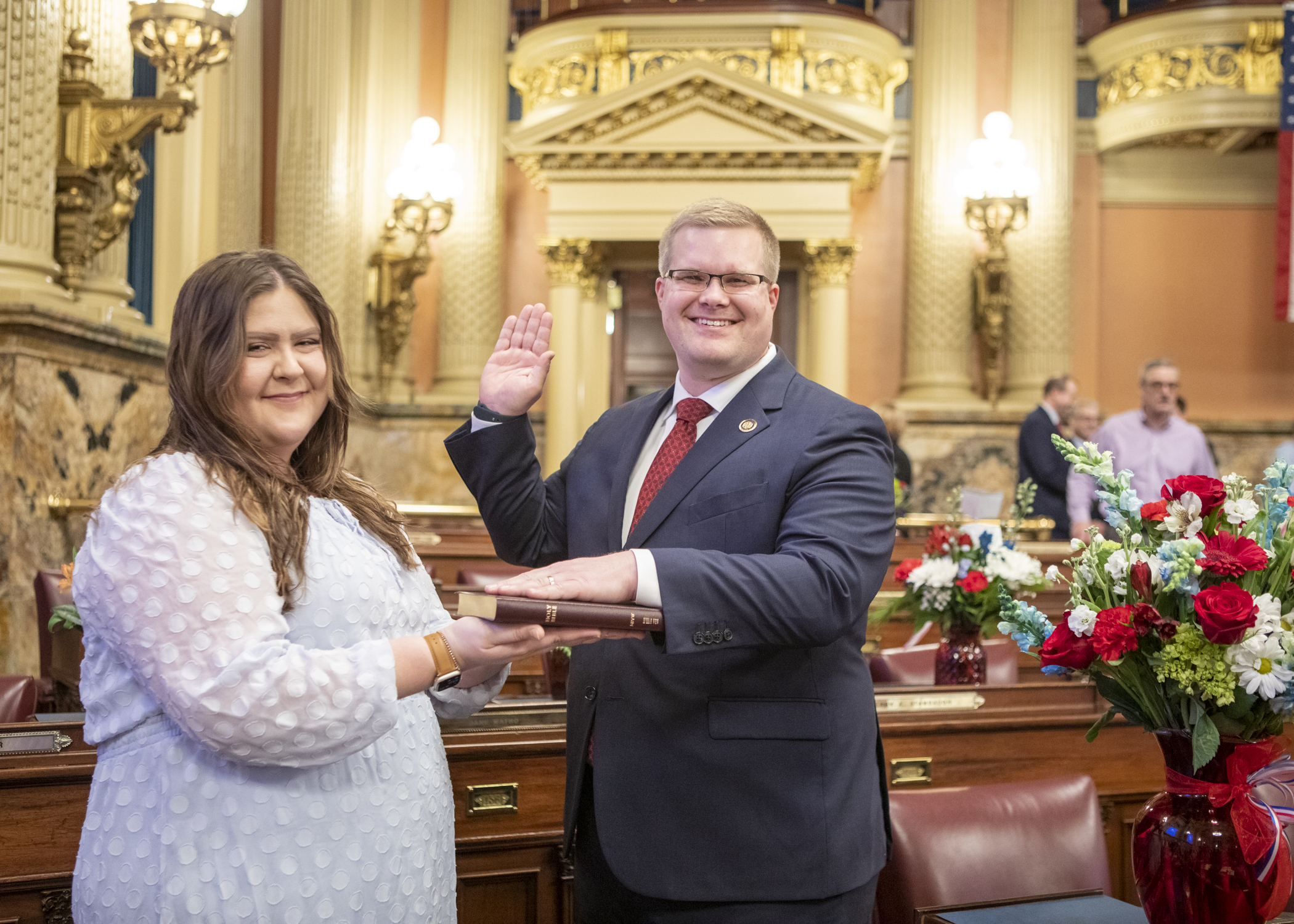 Kutz Takes Oath of Office for First Term