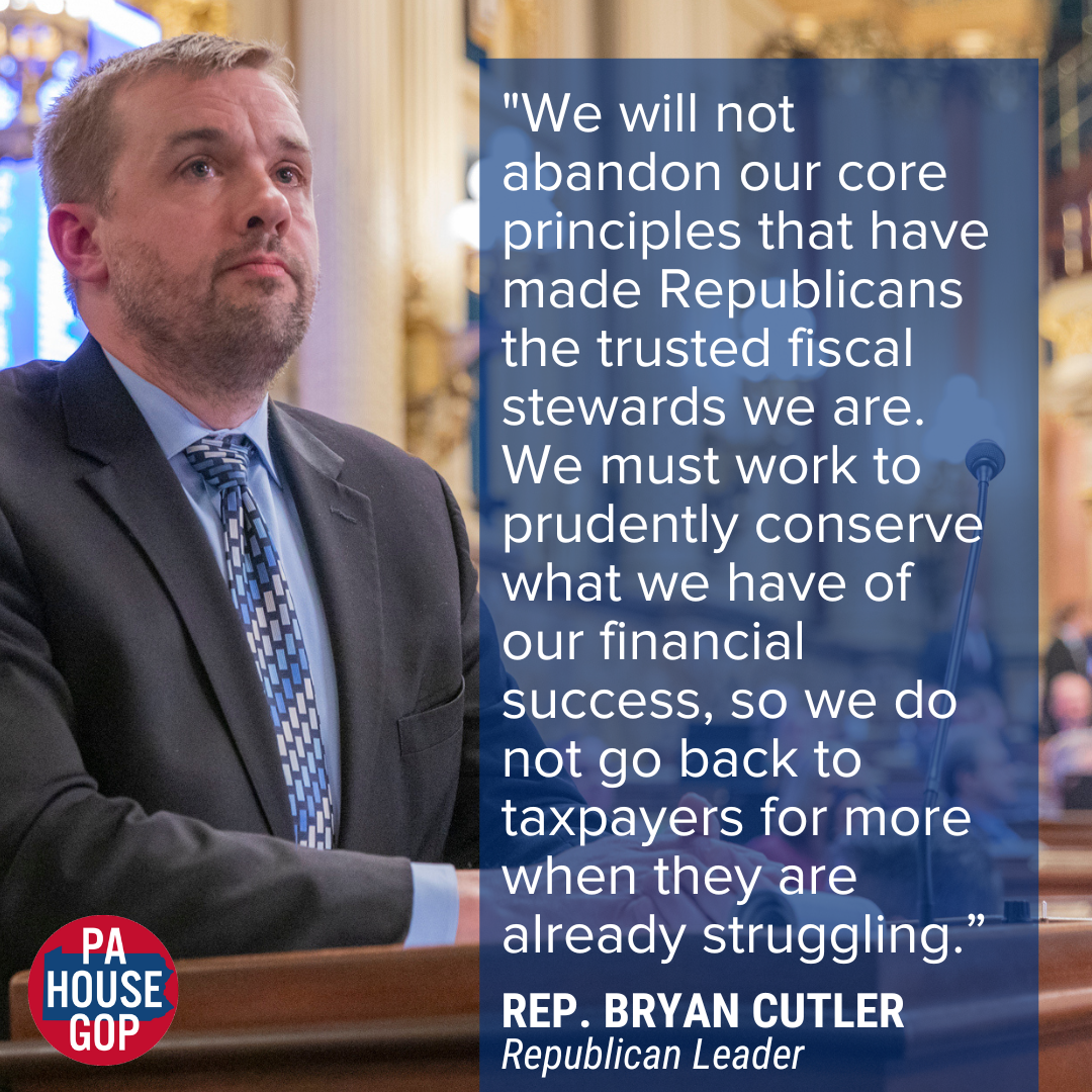 PA House Republican Leaders: Shapiro’s Proposed Budget a Starting Point 