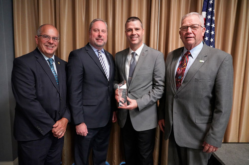 Owlett Honored by Rural Electric Association