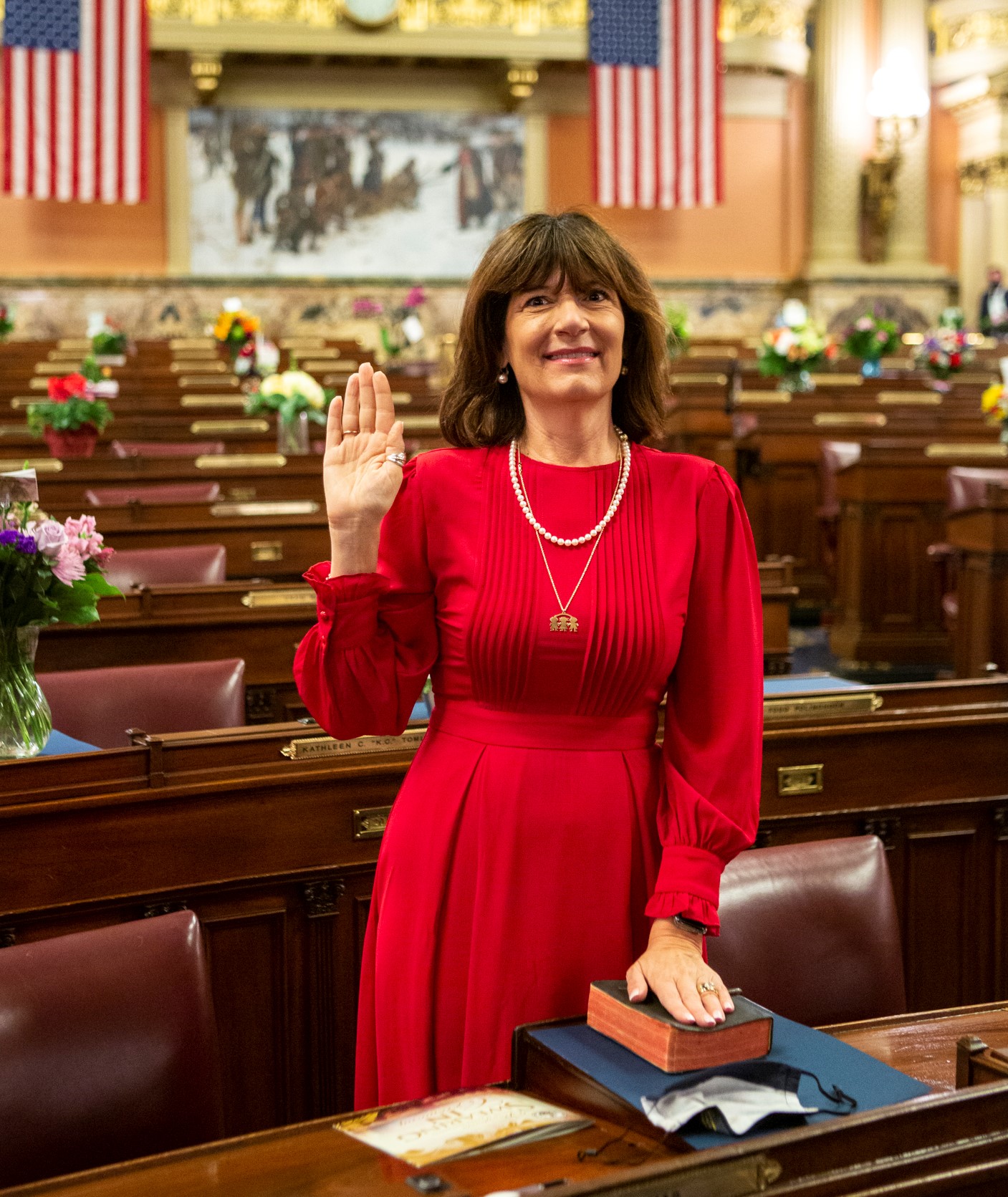 Thomas Sworn in for Second Term 