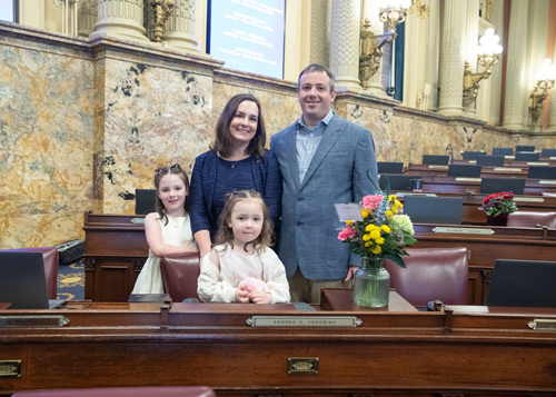 Verobish Sworn In to Represent 79th District 