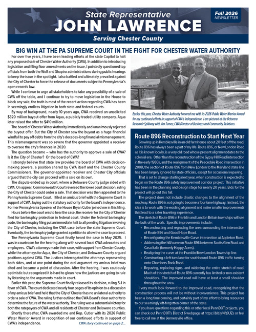 Newsletter Information